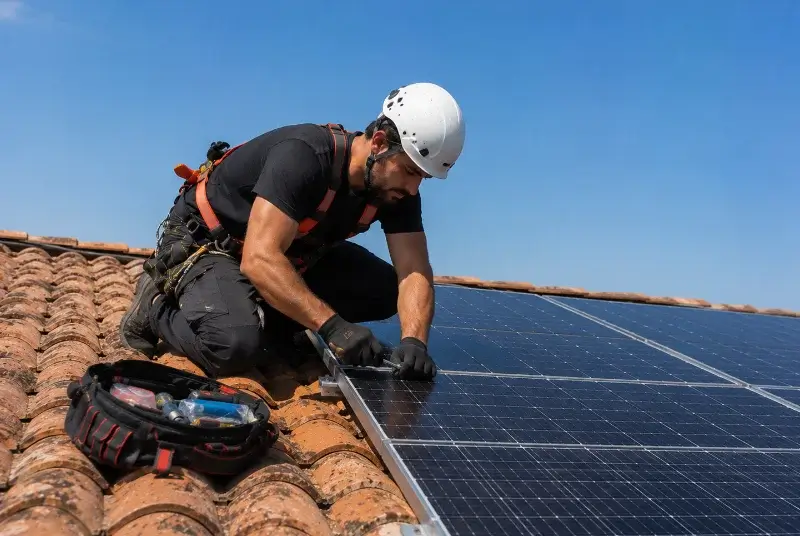 Maintenance et monitoring de panneaux solaires à Chaudefonds-sur-Layon