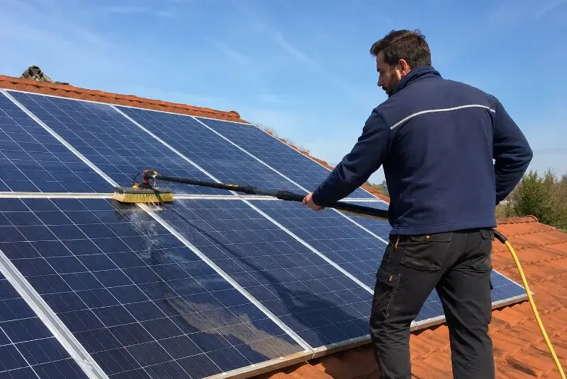Nettoyage et entretien de panneaux solaires à Chaudefonds-sur-Layon